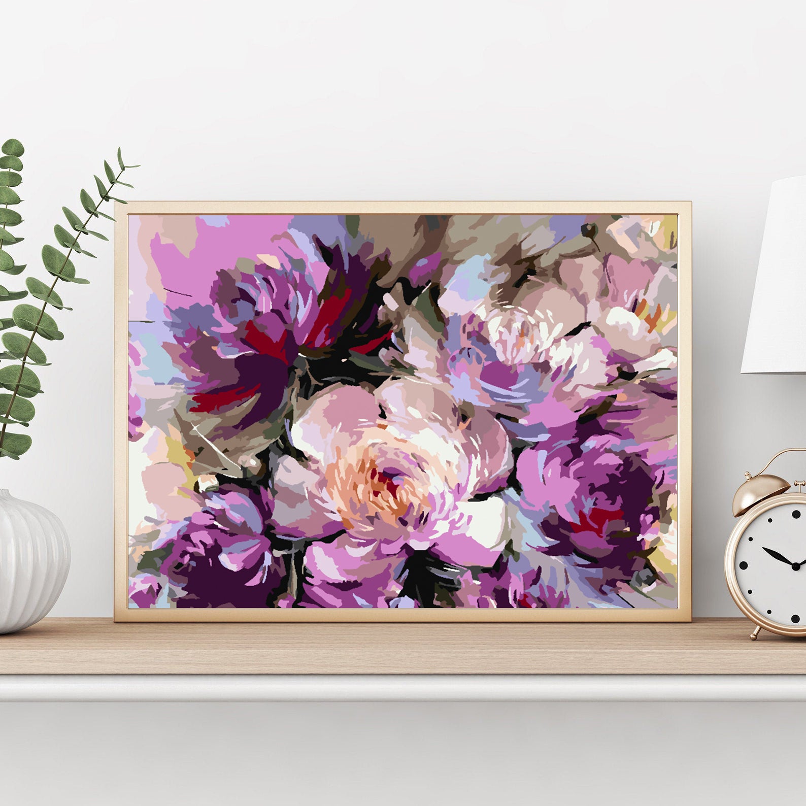 Peinture par numéros - Fleurs 4471