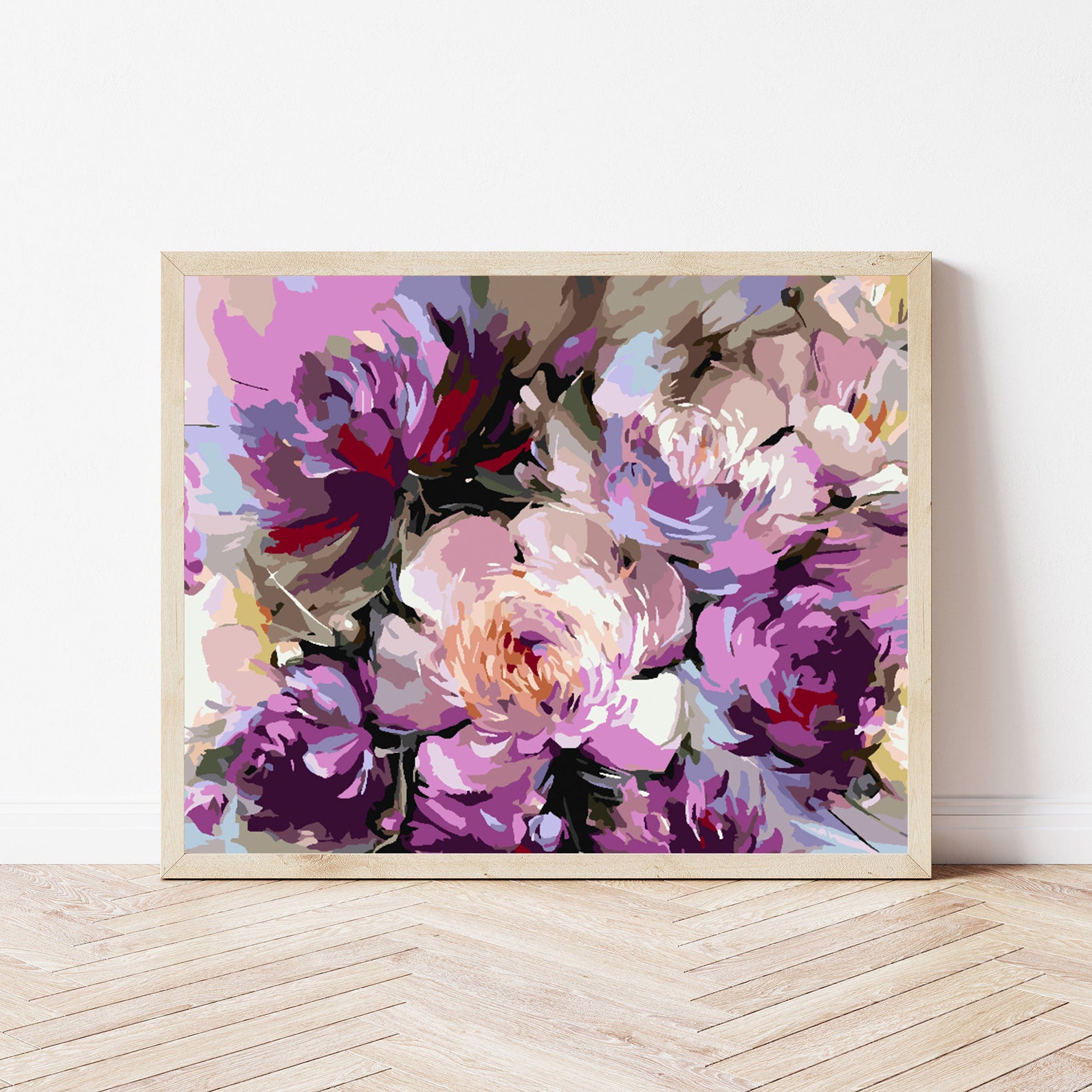 Peinture par numéros - Fleurs 4471