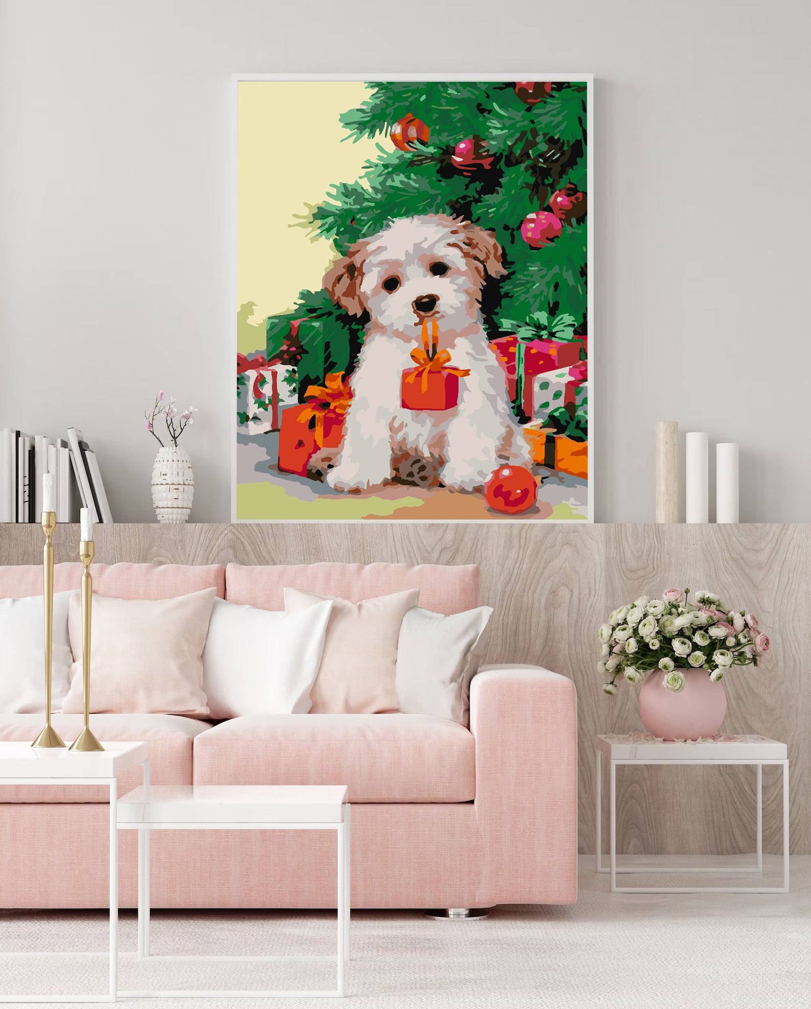 Malen nach Zahlen - Hund bei Brăduț 4479