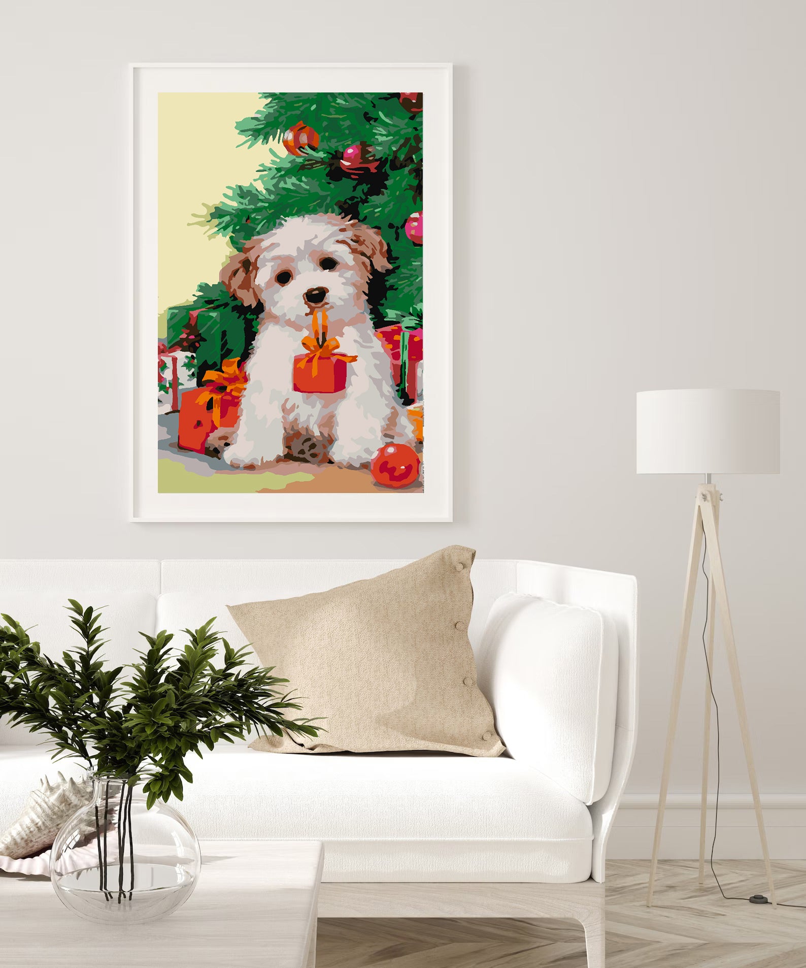 Malen nach Zahlen - Hund bei Brăduț 4479