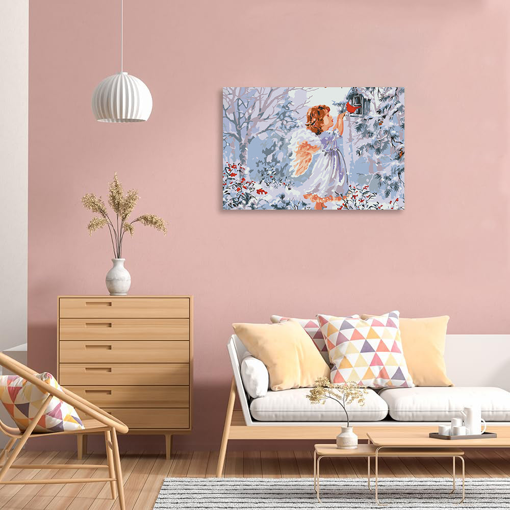 Pictura pe numere - Îngeraș 4480