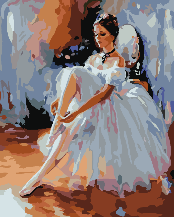 Peinture par numéros - Ballerine 4504