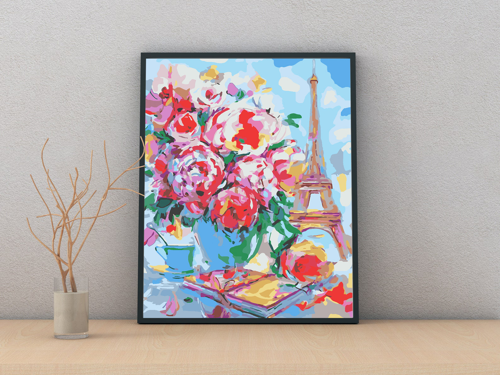 Malen nach Zahlen - Eiffelturm 4507