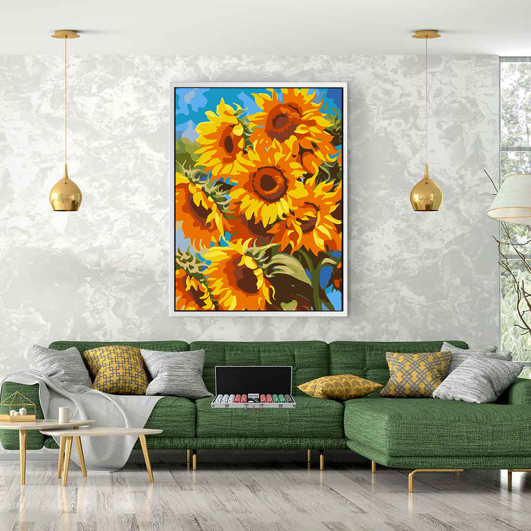 Peinture par numéros - Tournesol 4515