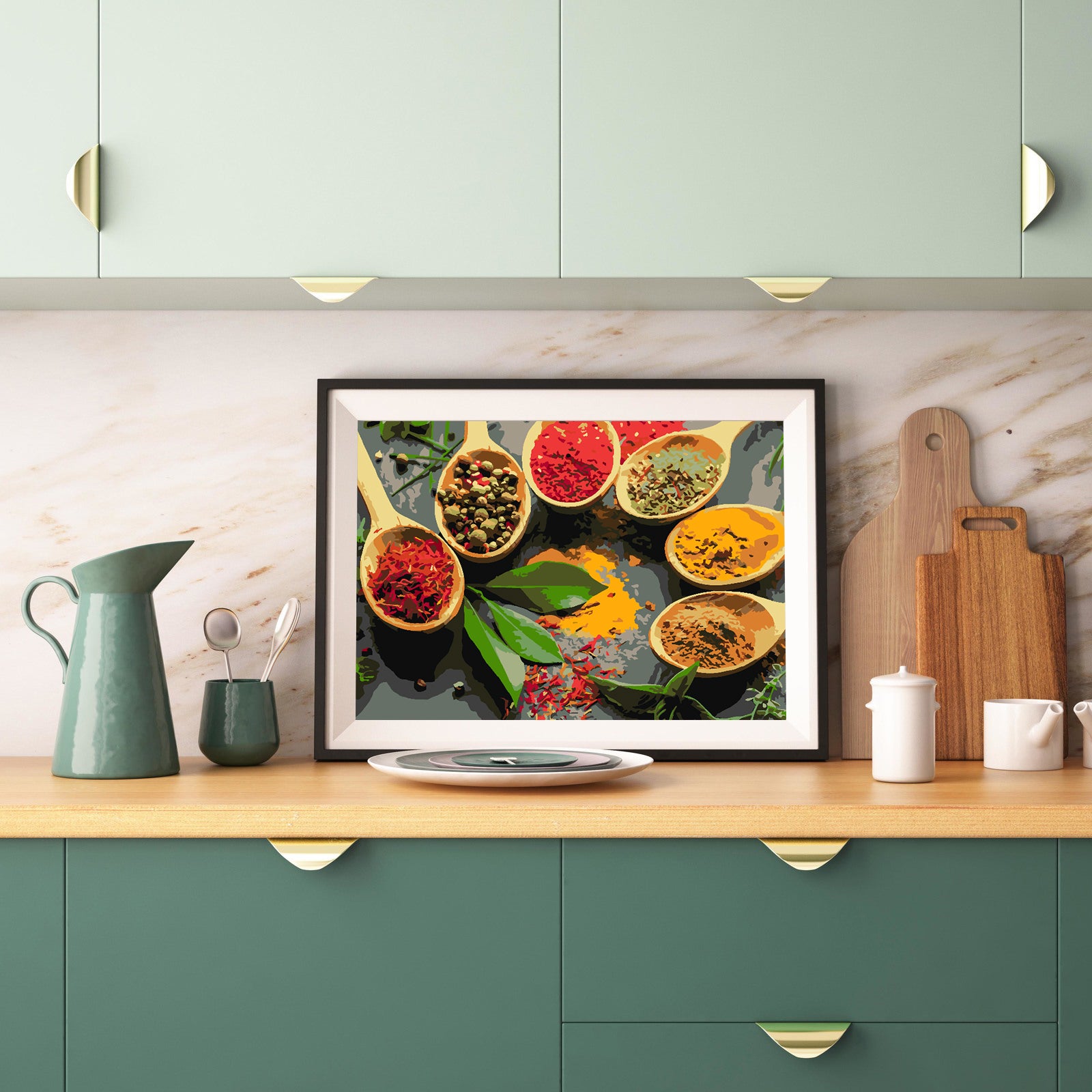 Peinture par numéros - Épices 4516