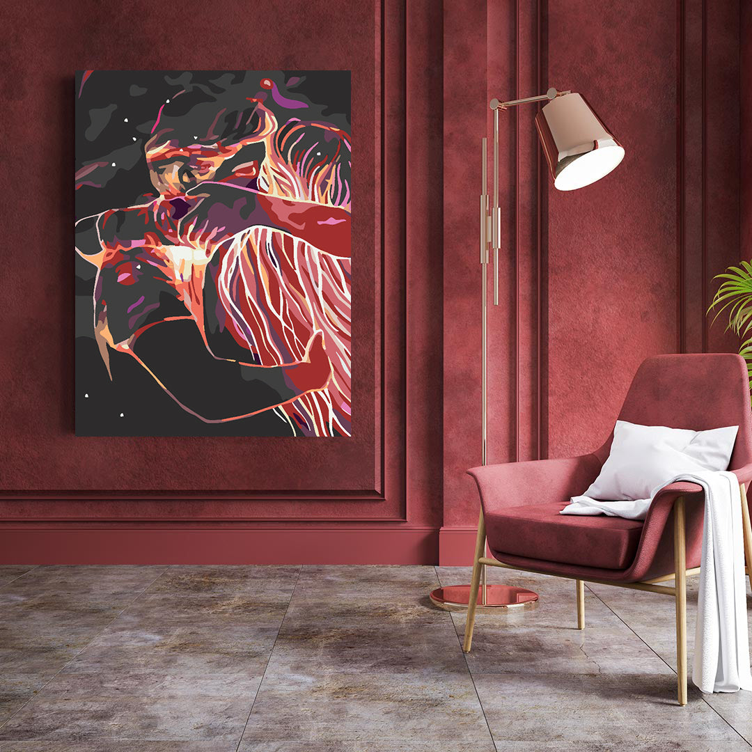 Peinture par numéros - Amour 4569