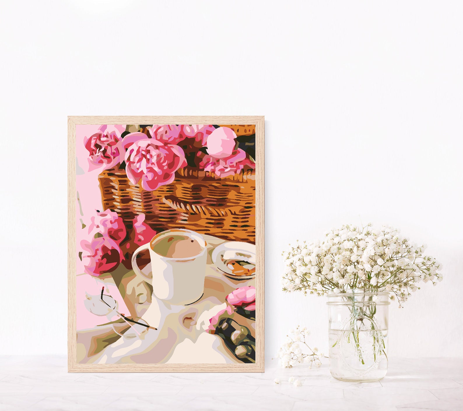 Peinture par numéros - Café et douceurs 4571