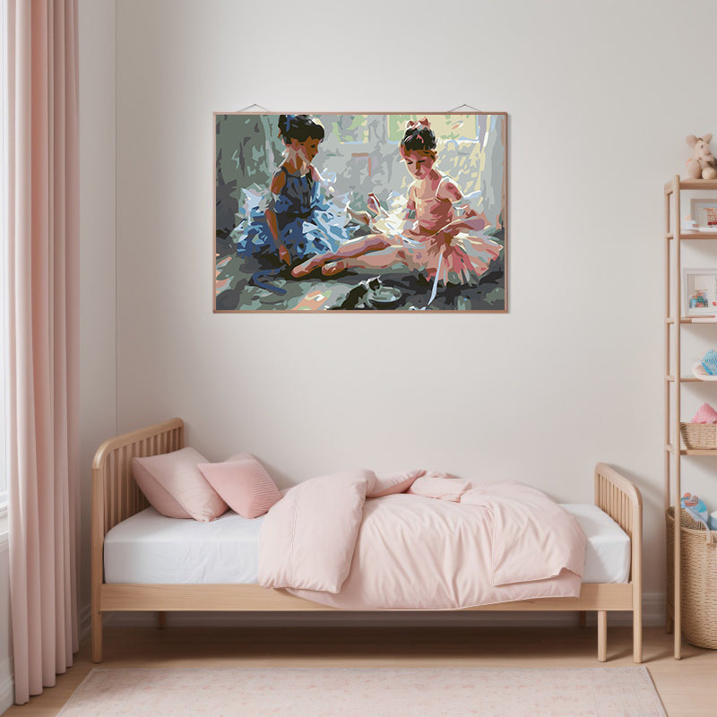 Pictura pe numere - Două Balerine 4577