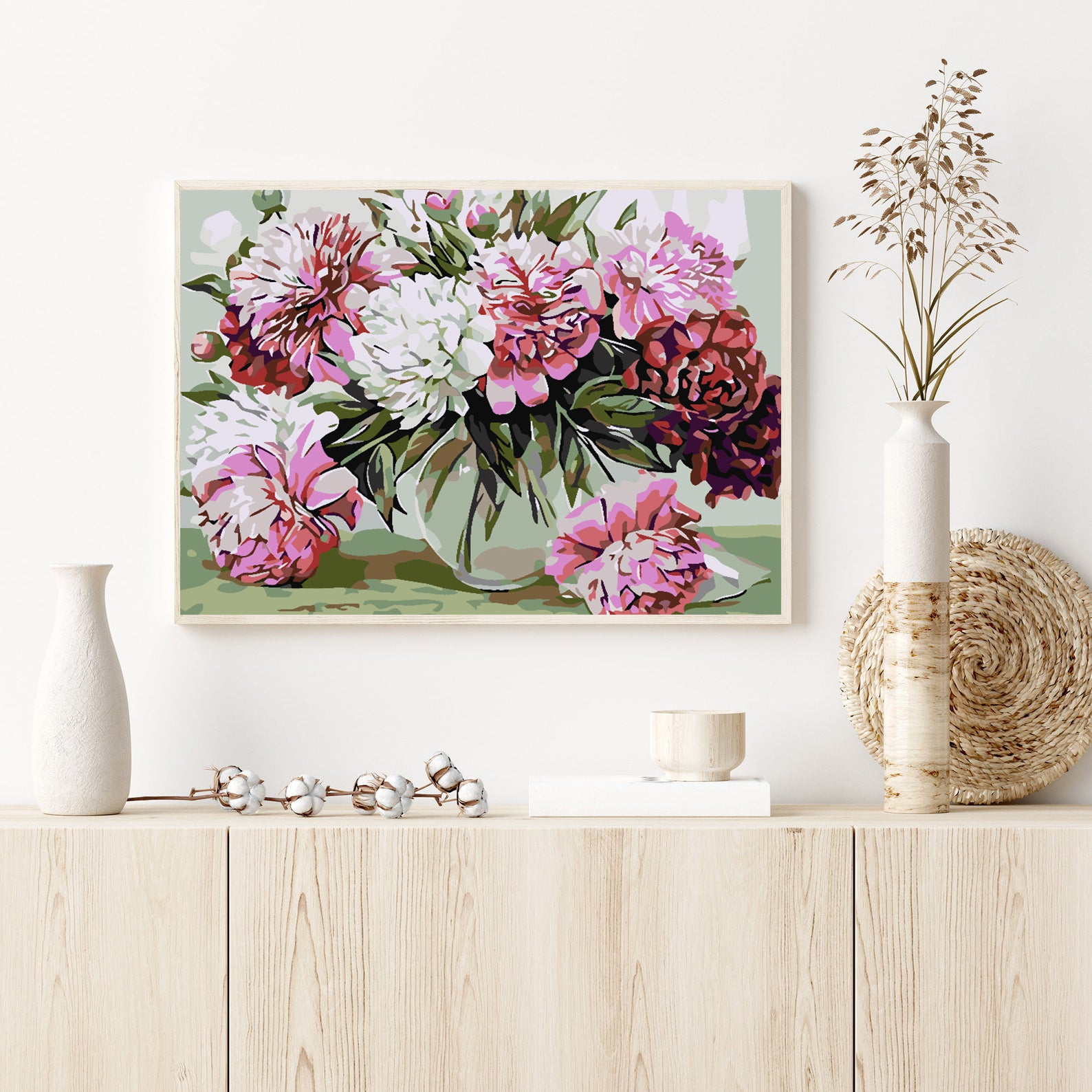 Peinture par numéros - Fleurs 4582