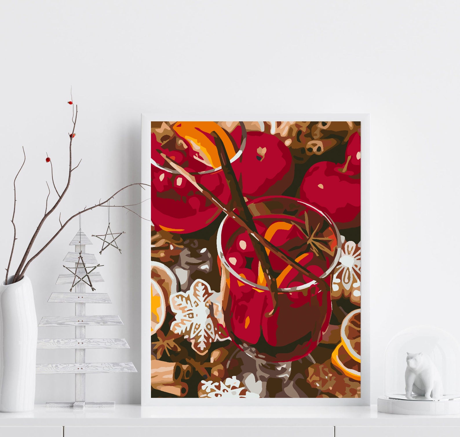 Malen nach Zahlen - Wintergetränke 4595