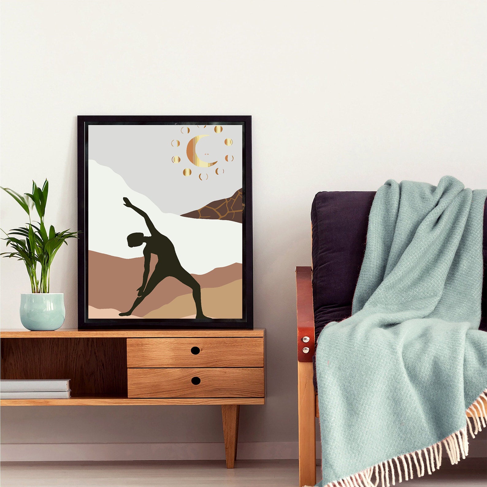 Pictura pe numere - Yoga 4607