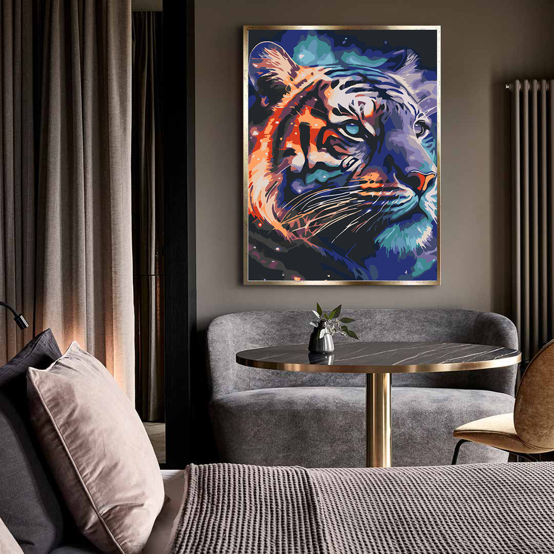 Pictura pe numere - Tigru Portret 4609