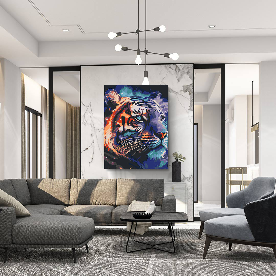 Pictura pe numere - Tigru Portret 4609