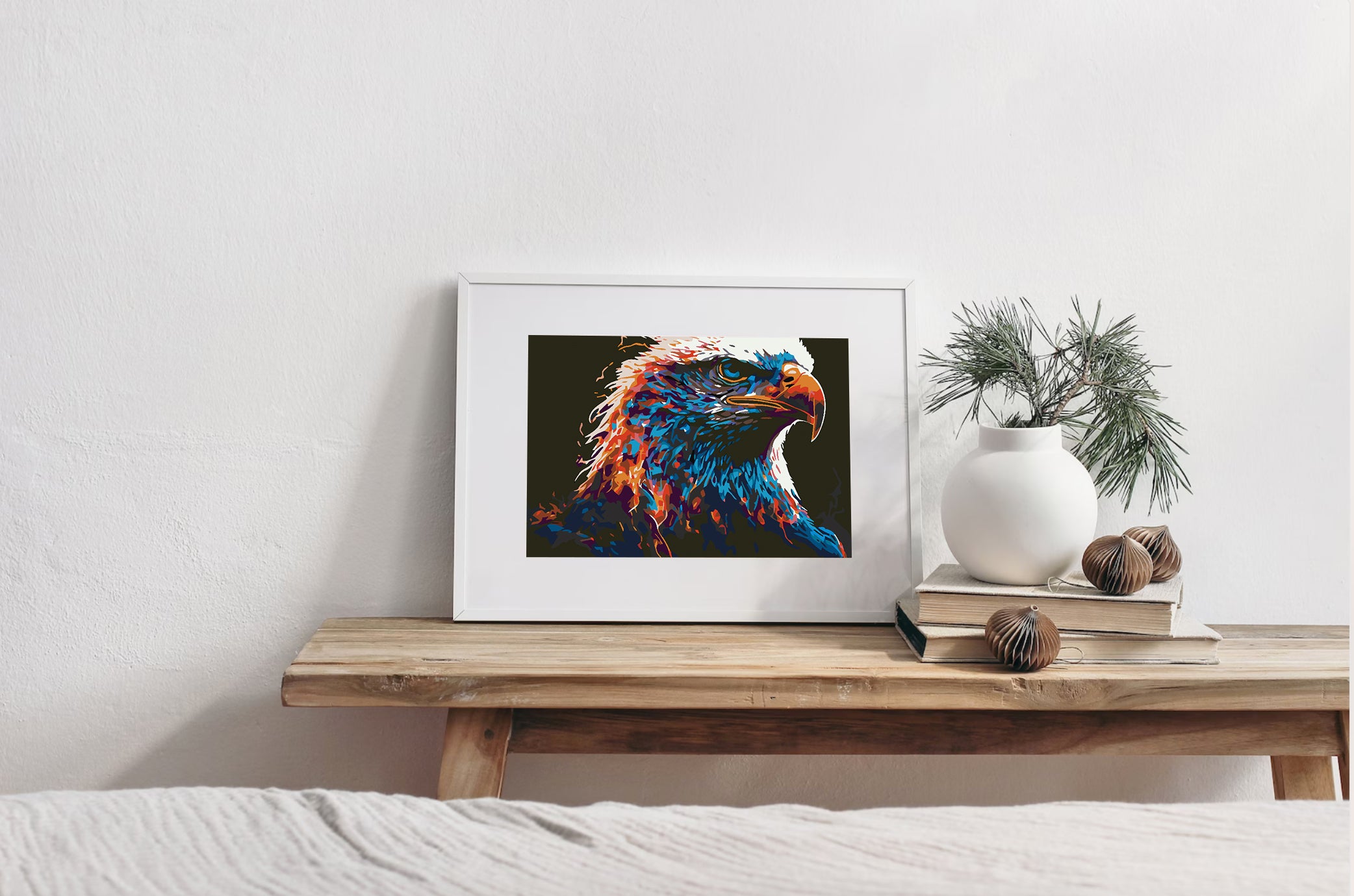 Malen nach Zahlen - Geierporträt 4611