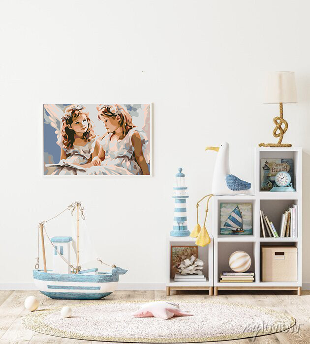 Peinture par numéros - Petits Anges 4614