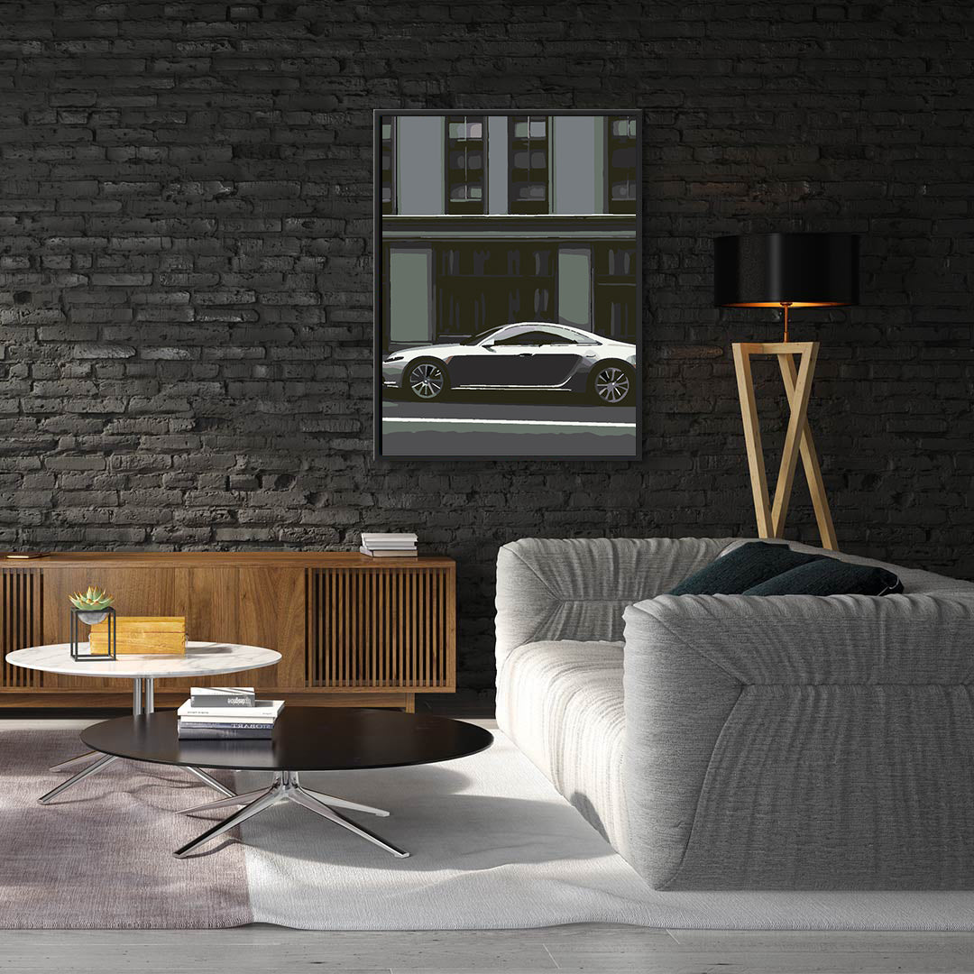 Peinture par numéros - Voiture dans la ville 4617