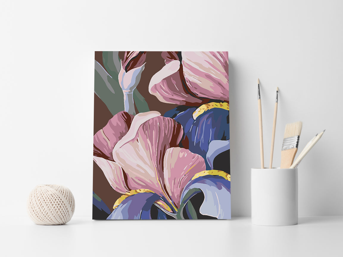 Peinture par numéros - Fleurs 4618