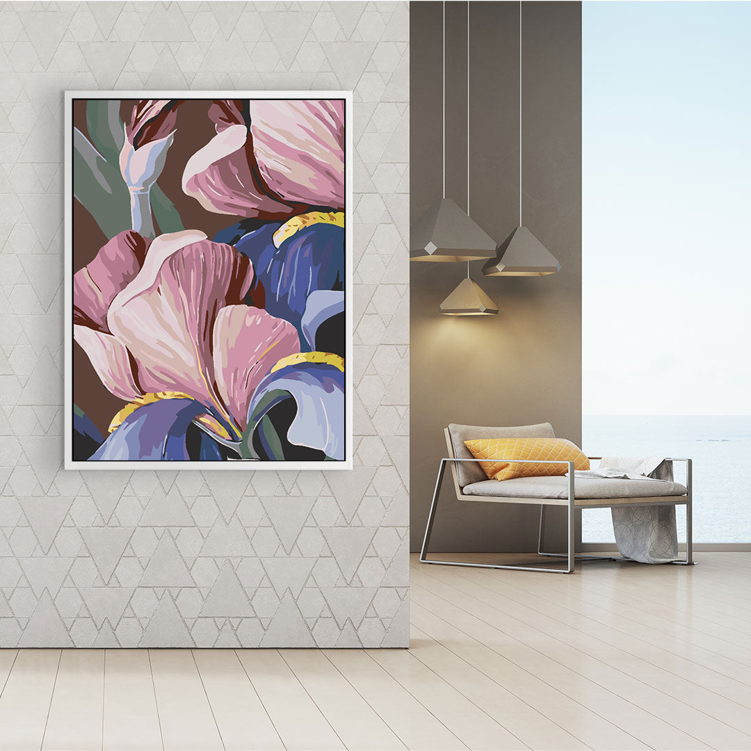 Peinture par numéros - Fleurs 4618