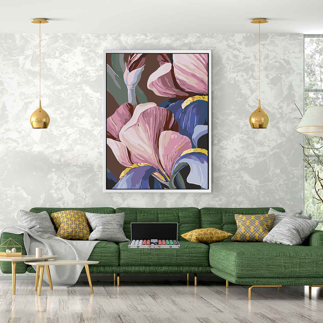Peinture par numéros - Fleurs 4618