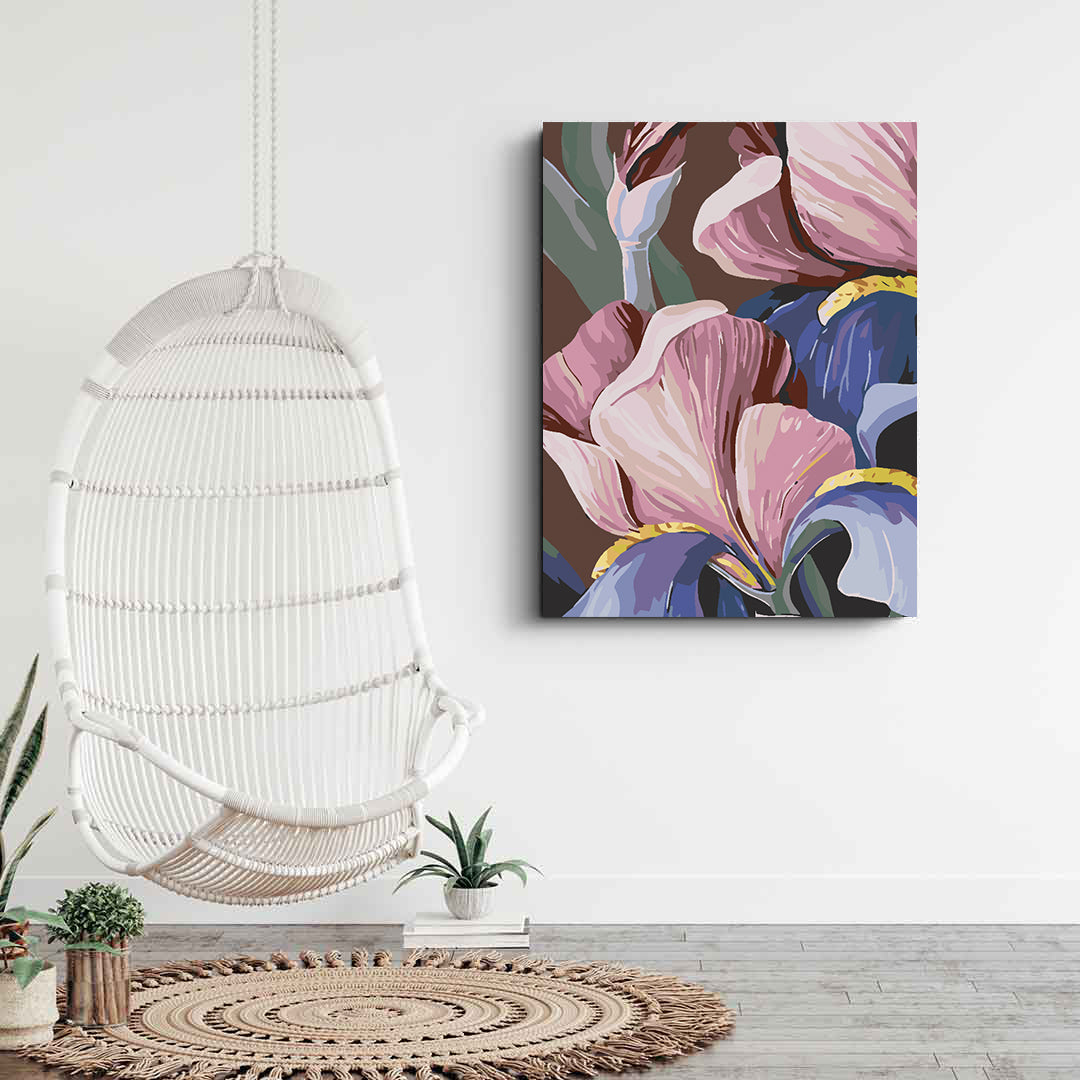 Peinture par numéros - Fleurs 4618