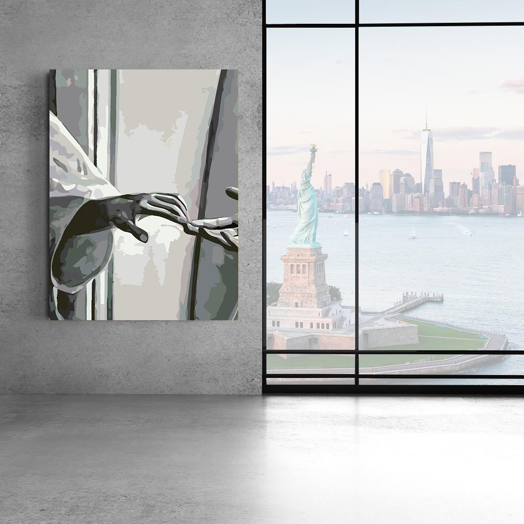 Peinture par numéros - Love Black and White 4625