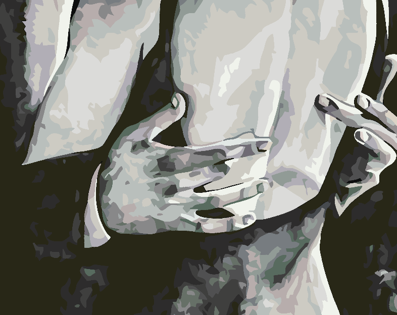 Peinture par numéros - Love Black and White 4630