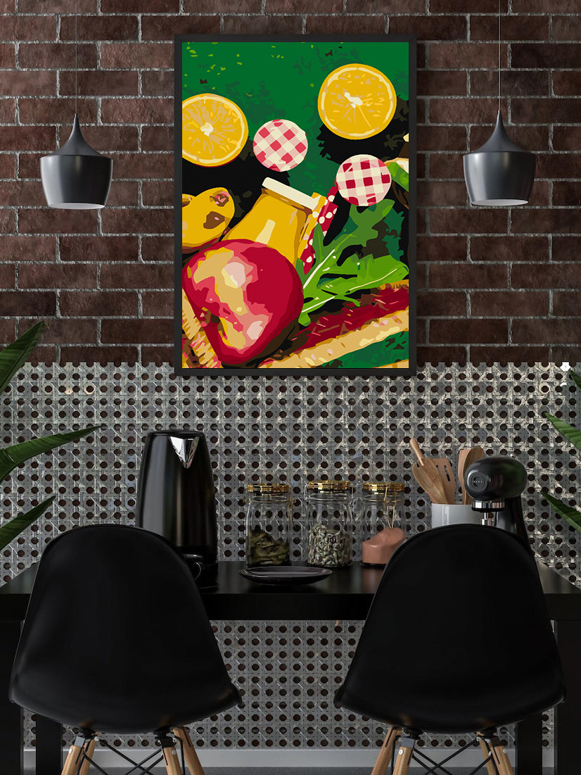 Malen nach Zahlen - Leckeres Picknick 4653