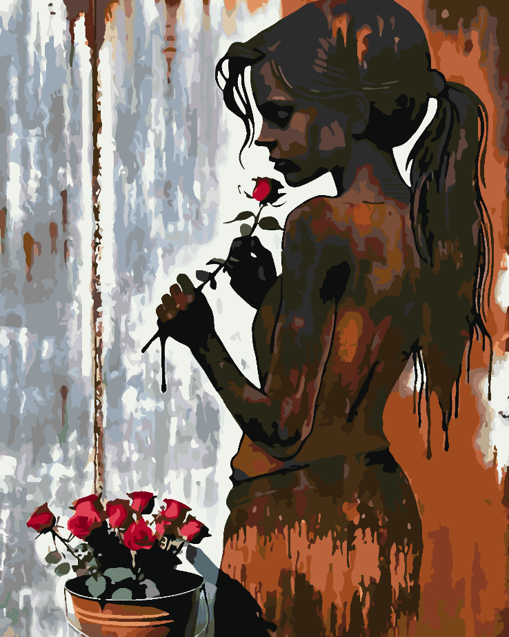 Peinture par numéros - Femme érotique 4675