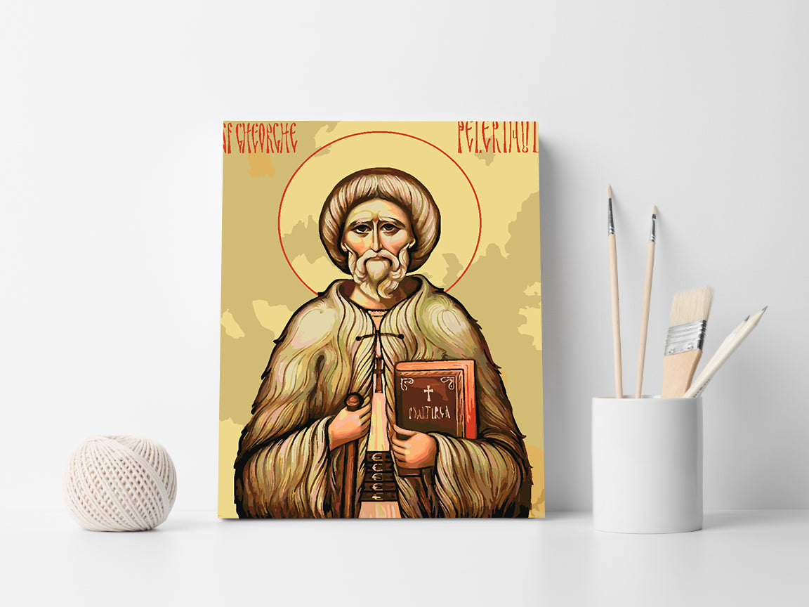 Pictura pe numere - Sfântul Gheorghe Pelerinul 4724