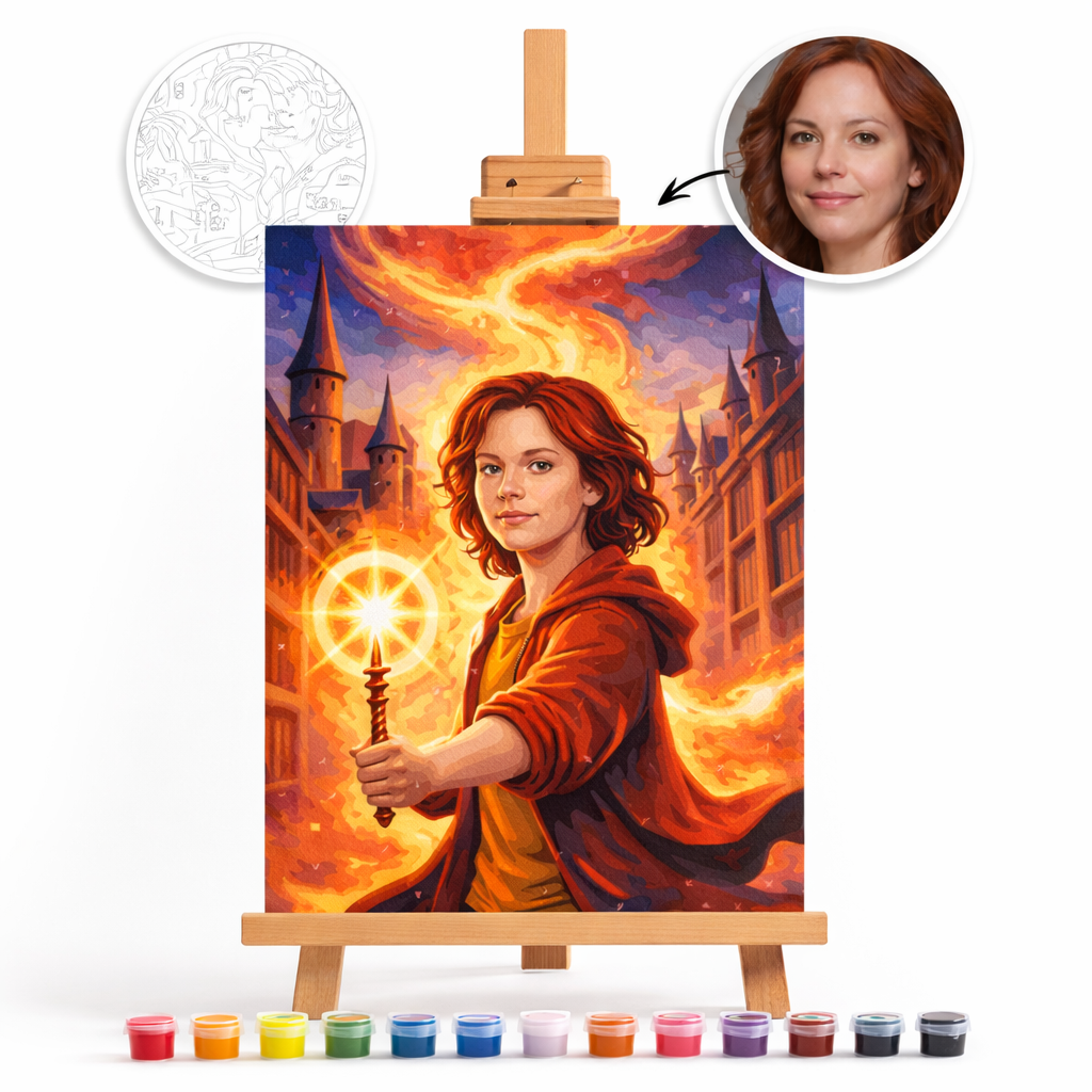Pictura Personalizata pe Numere – The Sorcerer