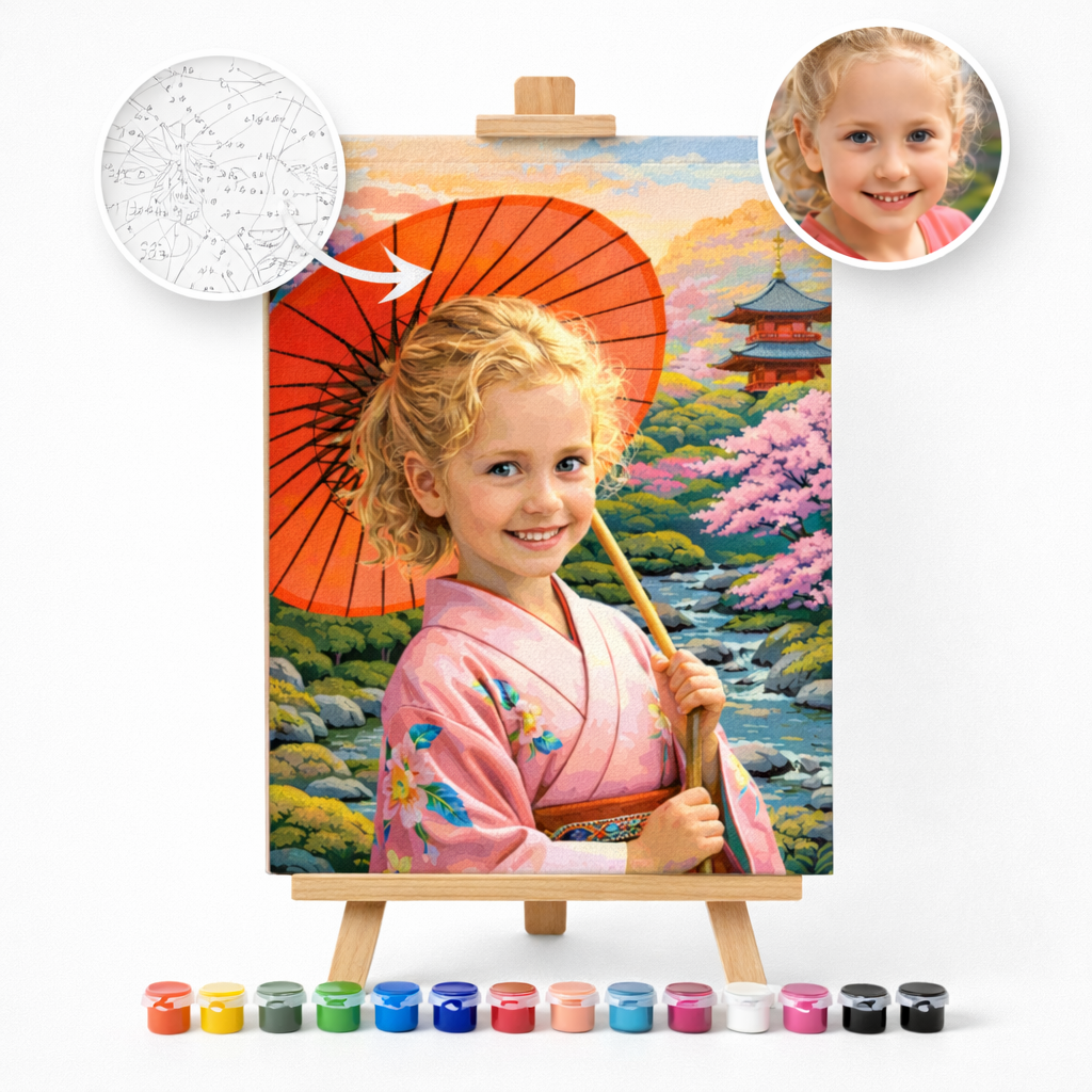 Pictura Personalizata pe Numere – Gradina Zen