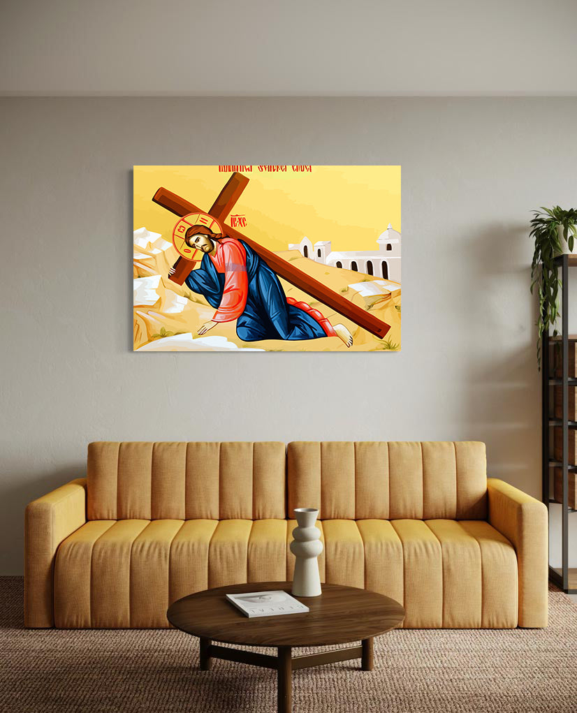 Set Pictură pe numere – Înălțarea Sfintei Cruce 6012