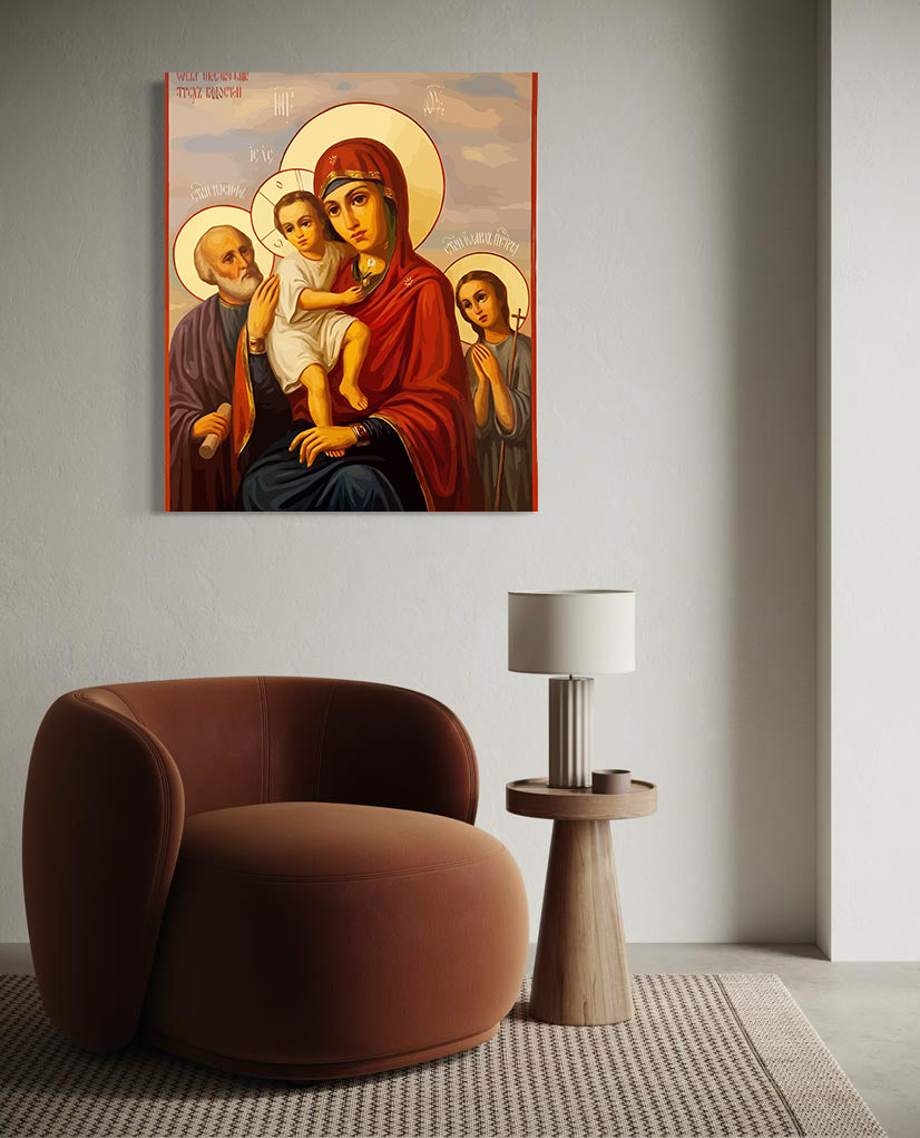 Set Pictură pe numere – Sfânta Maria Și Isus Hristos 6014