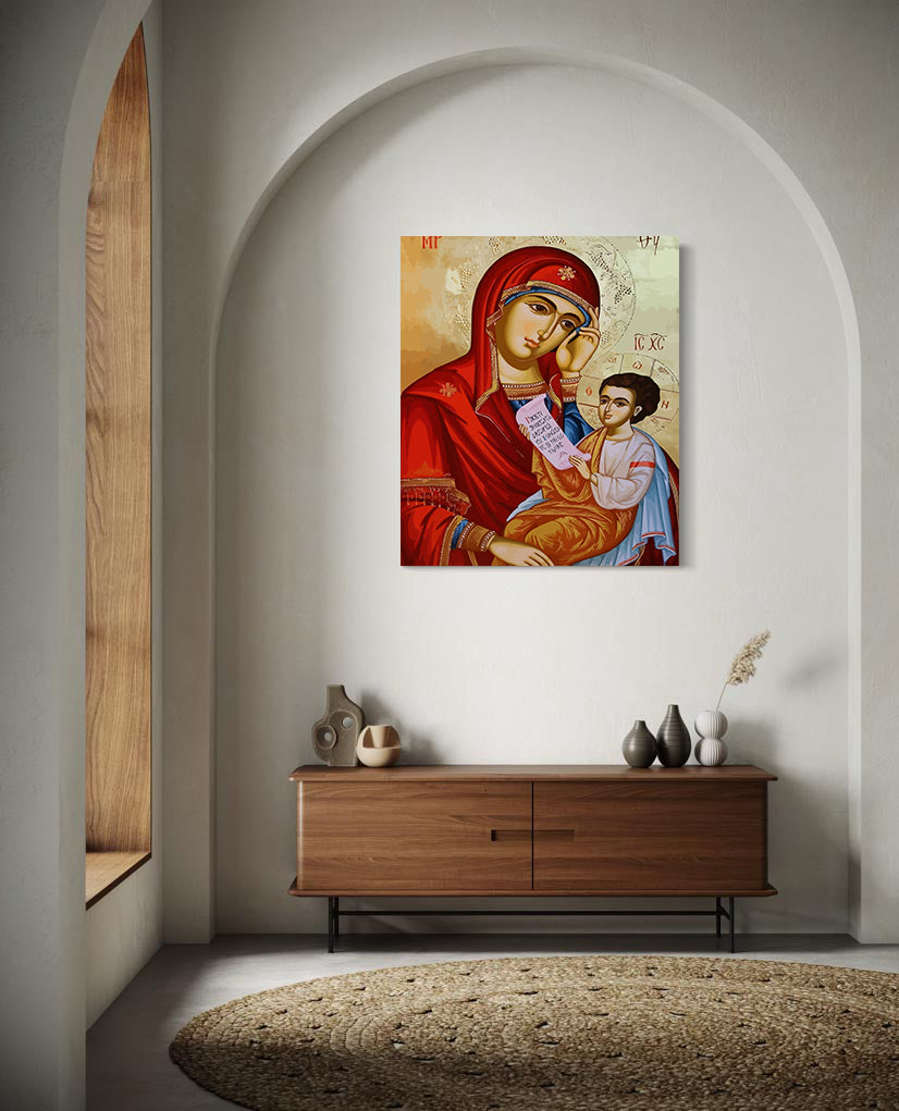 Set Pictură pe numere – Maica Domnului 6017