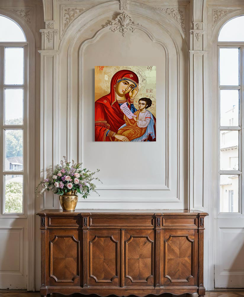 Set Pictură pe numere – Maica Domnului 6017