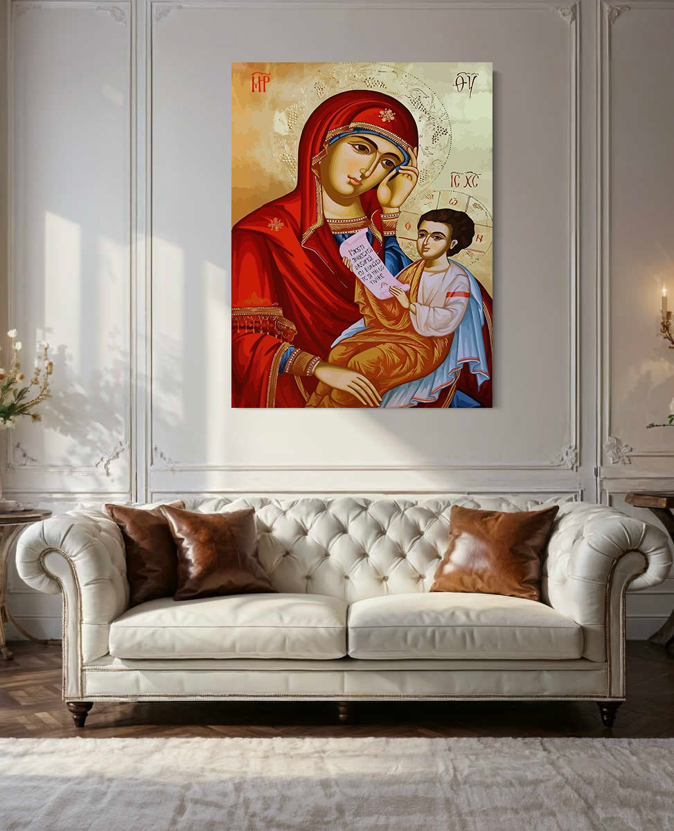 Set Pictură pe numere – Maica Domnului 6017
