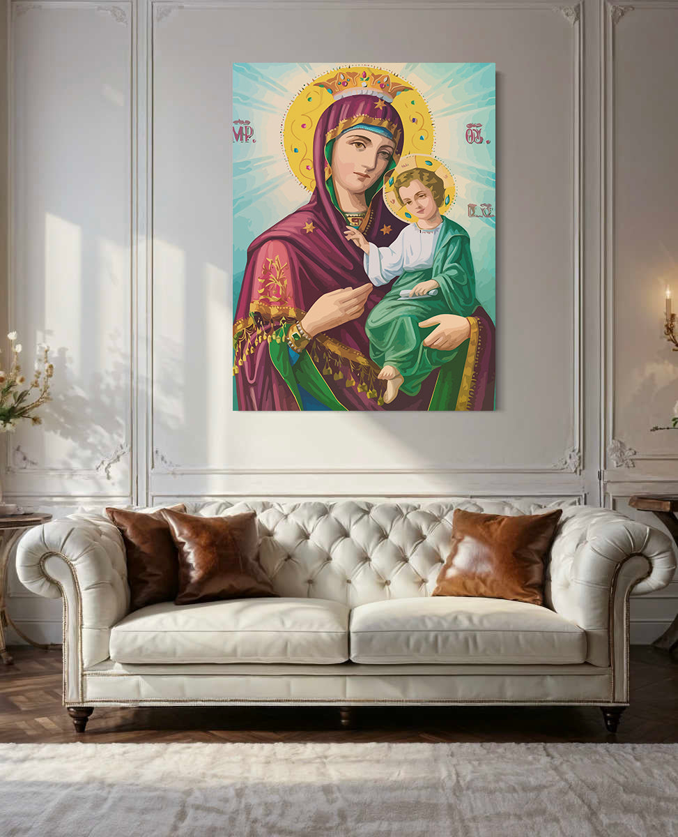 Set Pictură pe numere – Maica Domnului 6031