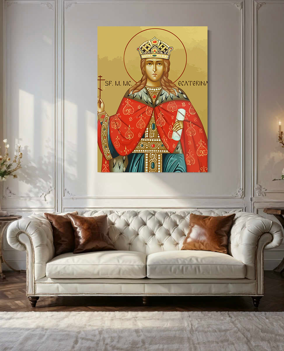 Set Pictură pe numere – Sfânta Ecaterina 6036