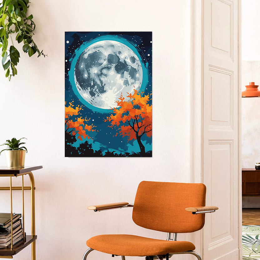 Set Pictură pe numere – Lună Plină 6074.0