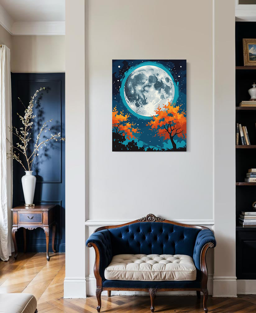 Set Pictură pe numere – Lună Plină 6074.0