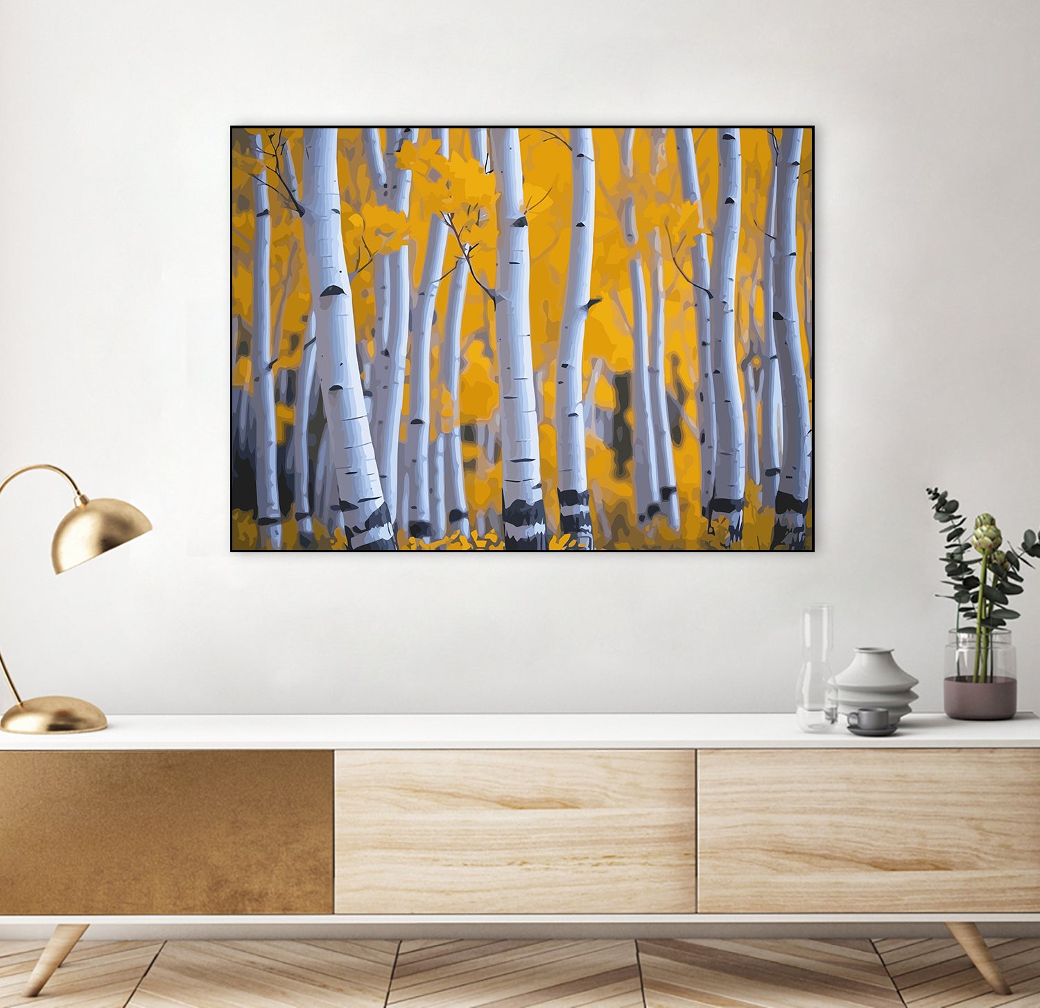 Set Pictură pe numere – Pădure Peisaj 6088