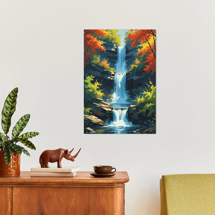 Set Pictură pe numere – Pădure Peisaj 6100