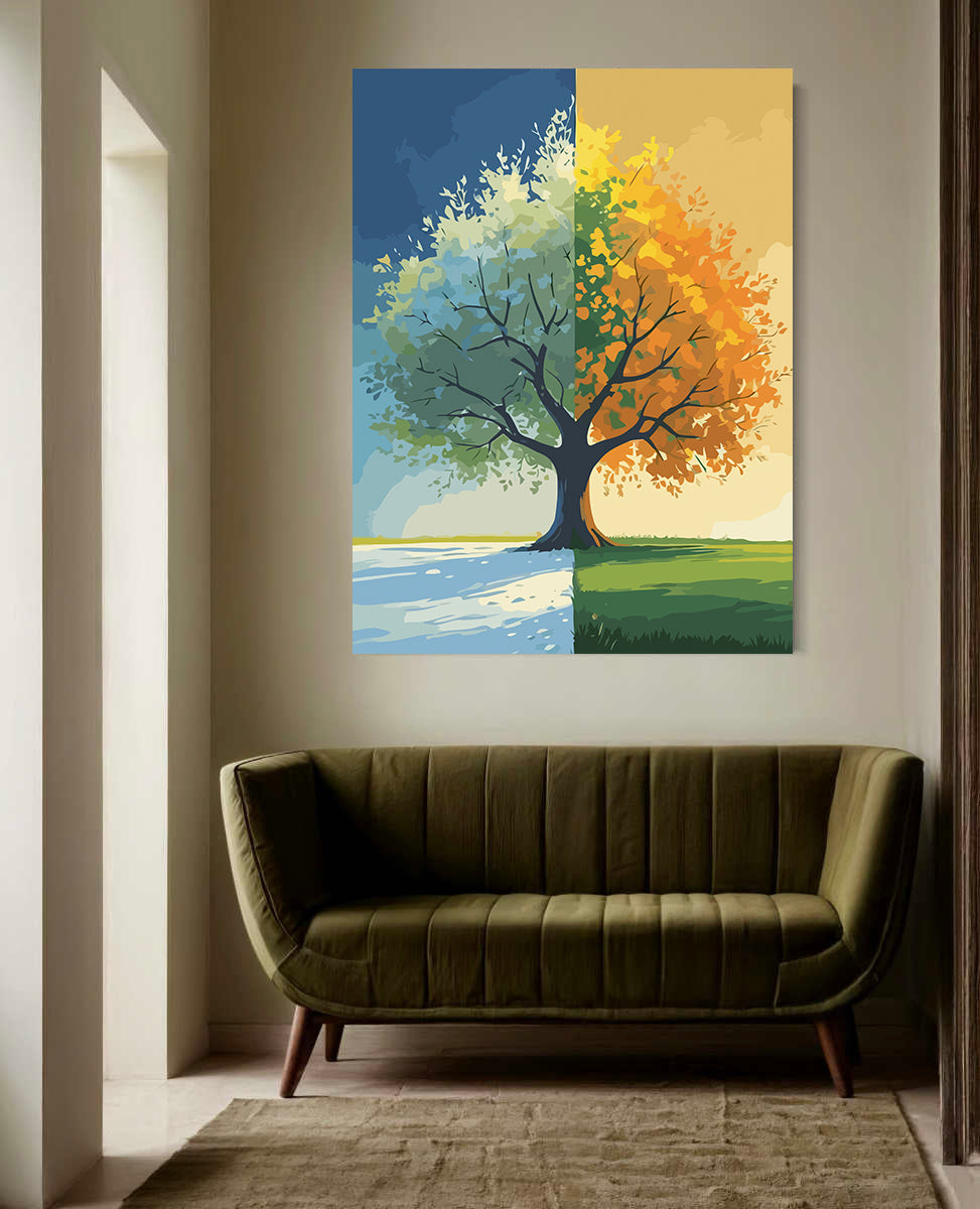 Set Pictură pe numere – Iarna și Primăvara 6105