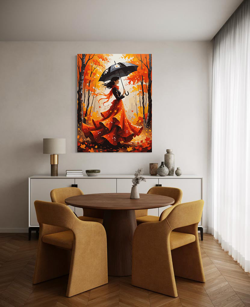 Set Pictură pe numere – Culorile Toamnei 6119