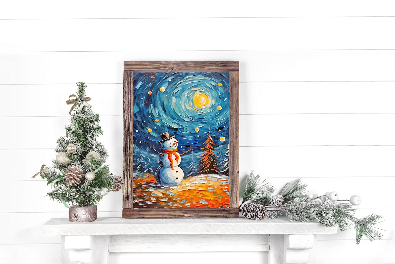 Set Pictură pe numere – Om De Zăpadă 6127