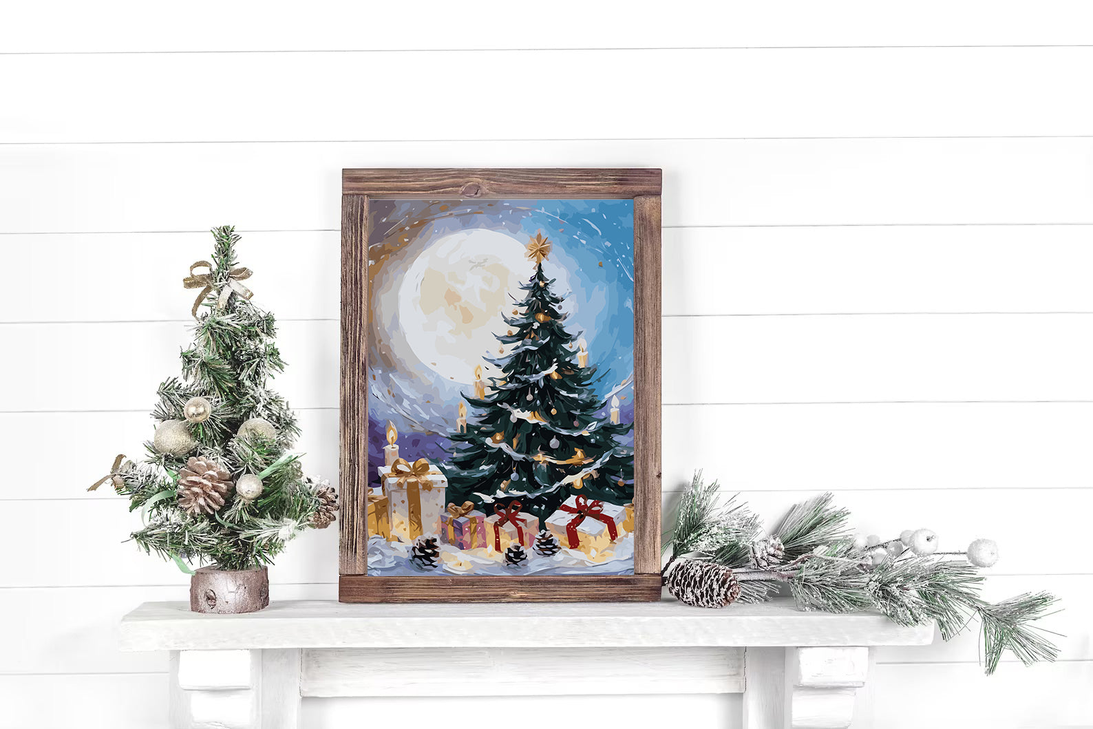 Set Pictură pe numere – Brad De Crăciun 6153