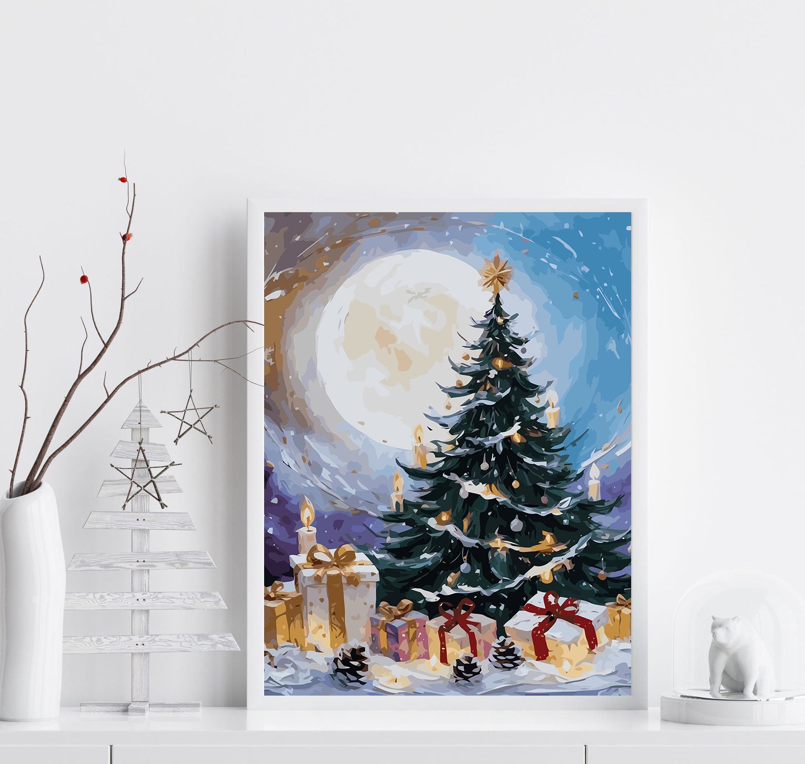 Set Pictură pe numere – Brad De Crăciun 6153