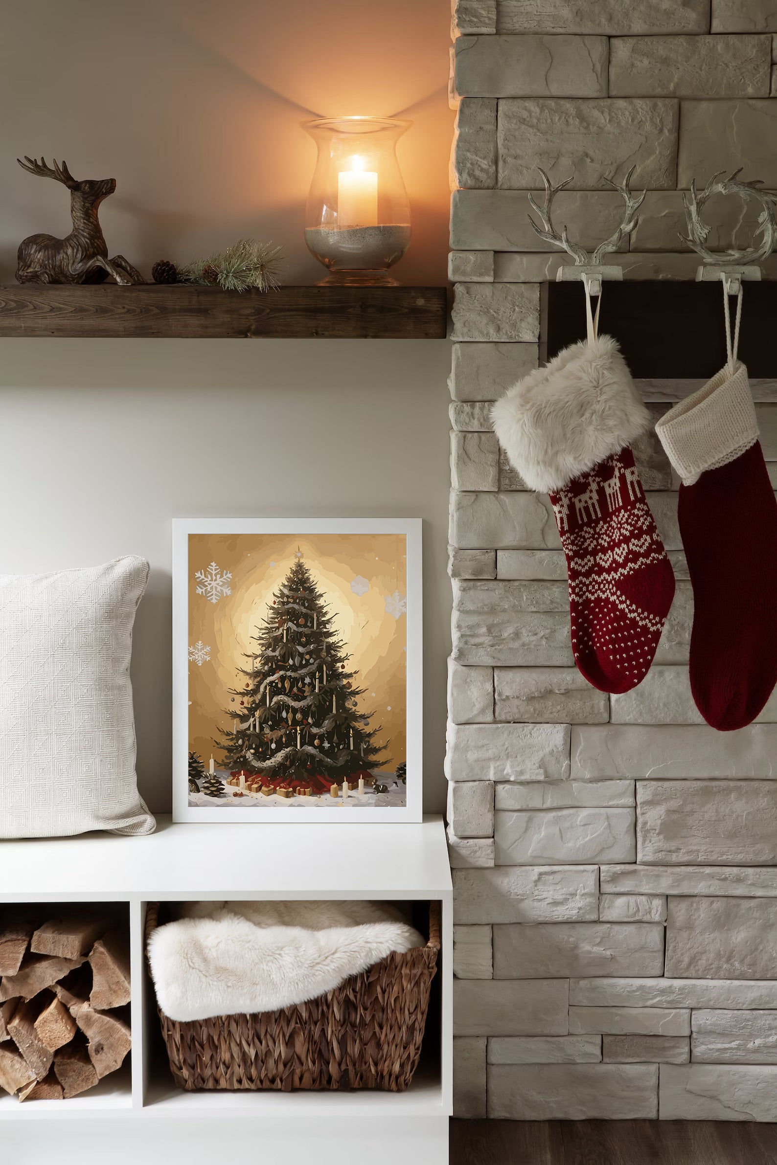 Set Pictură pe numere – Brad De Crăciun 6155