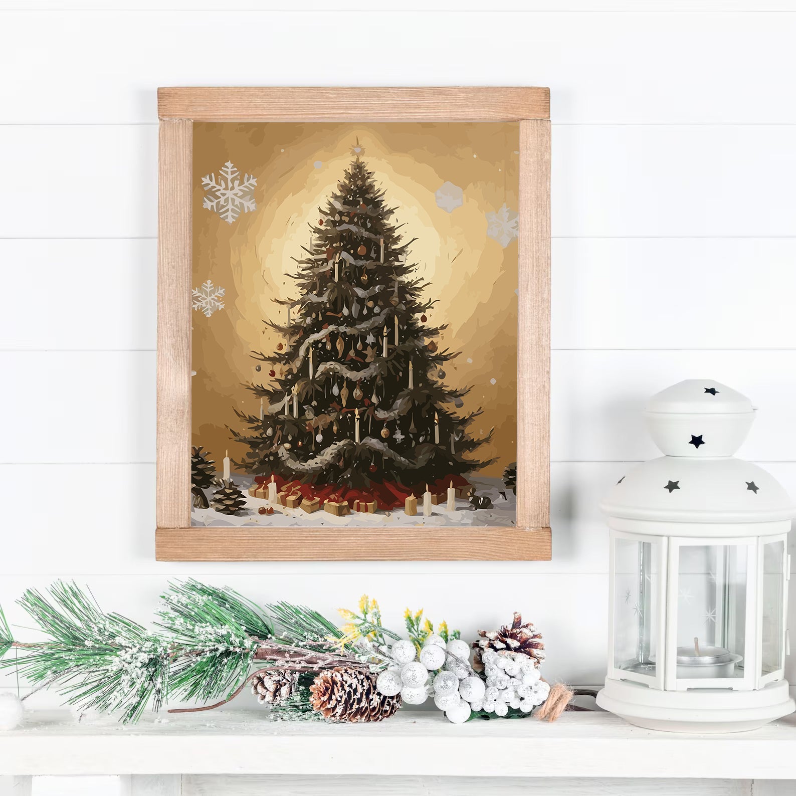 Set Pictură pe numere – Brad De Crăciun 6155