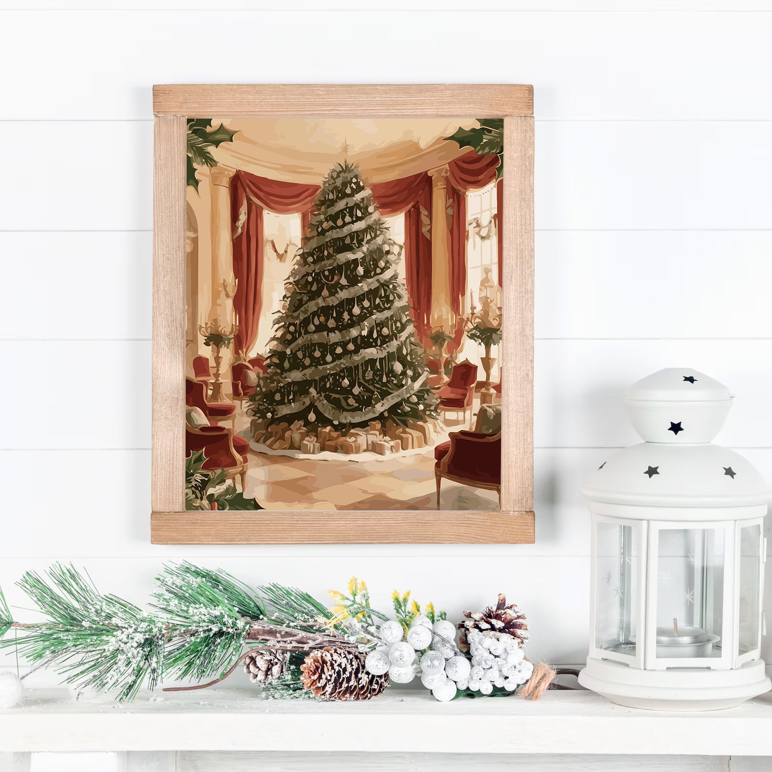 Set Pictură pe numere – Brad De Crăciun 6178